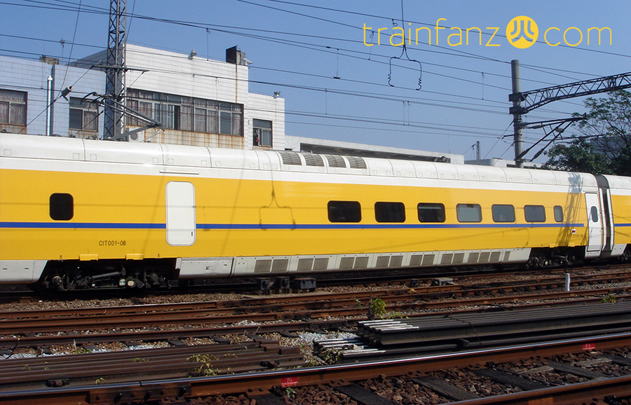 CRH5J检测车车厢侧面，06车（图 Akira）