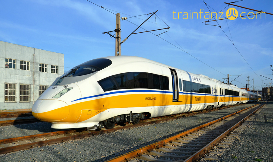 CRH380B型高速综合检测列车 （图 有图为郑）