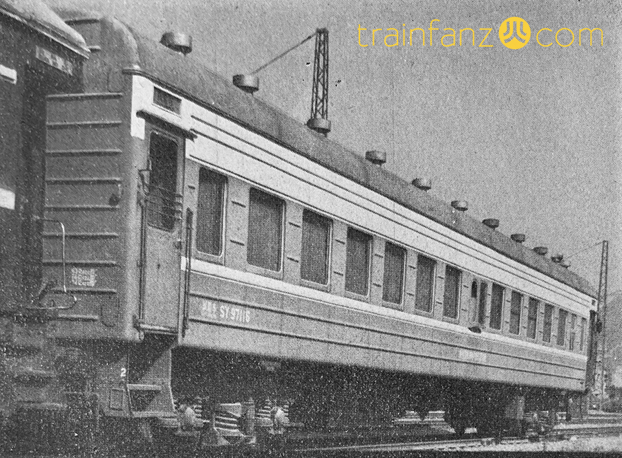 1962年的SY型电力试验客车 （图 CRRC）