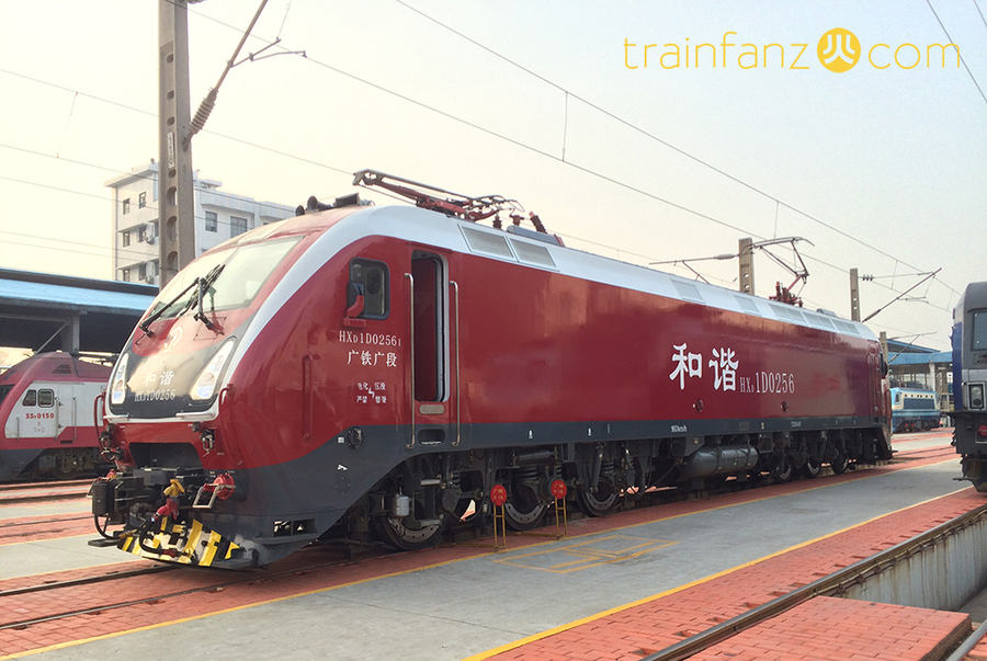 HXD1D型电力机车量产涂装版 （图 Akira）