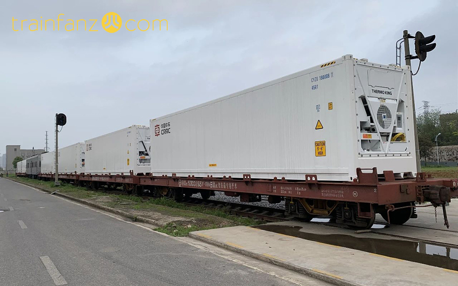 BX1K平车端面（II 端） （图 CRRC）