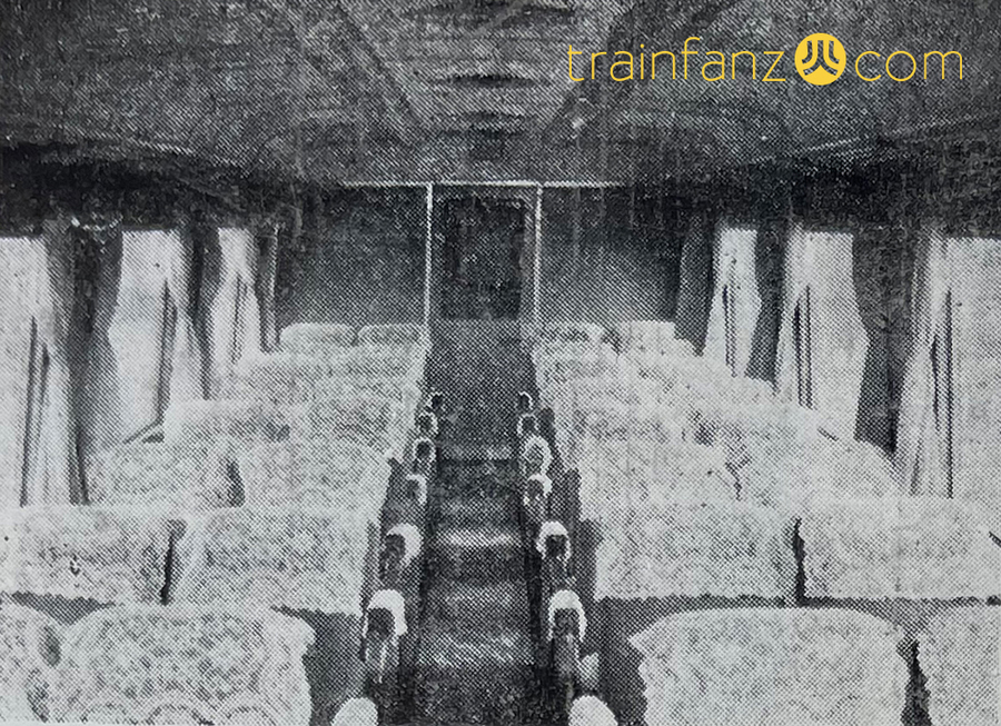 轻快列车组的软座车内饰 （图 CRRC）