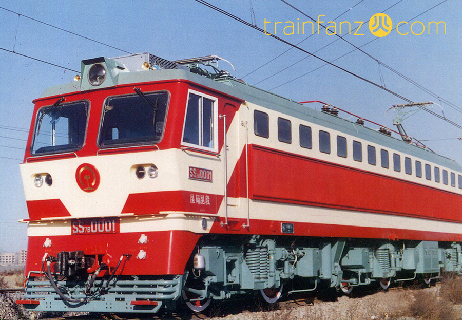 SS7B型电力机车 （图 CRRC）