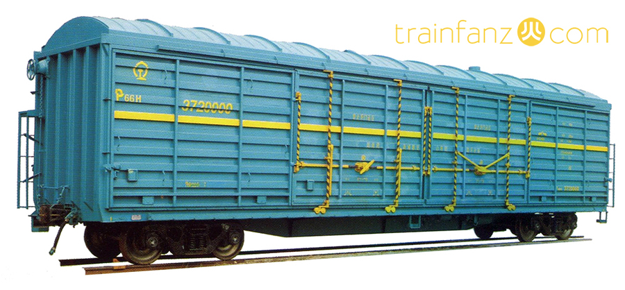 P66H型特种棚车（图 CRRC）