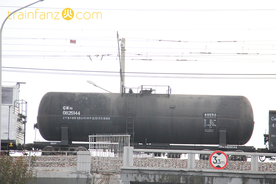 GW70型食油罐车 （图 K2Cr2O7）