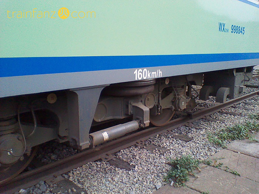 WX25型接触网检测车的转向架 （图 cy37mkk）