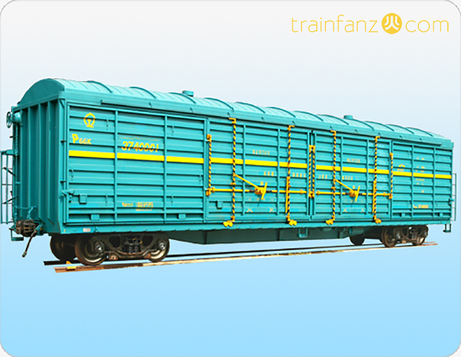 P66K型特种棚车（图 CRRC）
