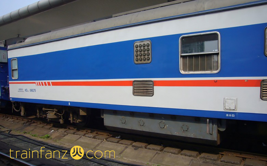 KD25K发电车的车身特写 （图 无心睡眠）