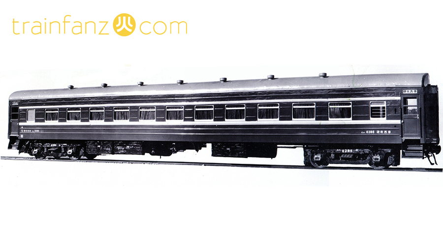 YZ21型硬座车，1958年版 （图 CRRC）