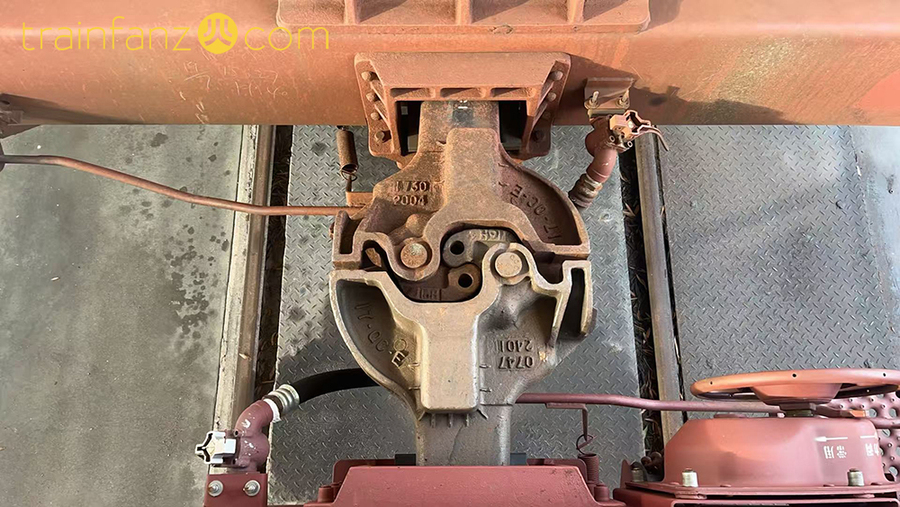 BX70B平车的连接处 （图 CIT500）