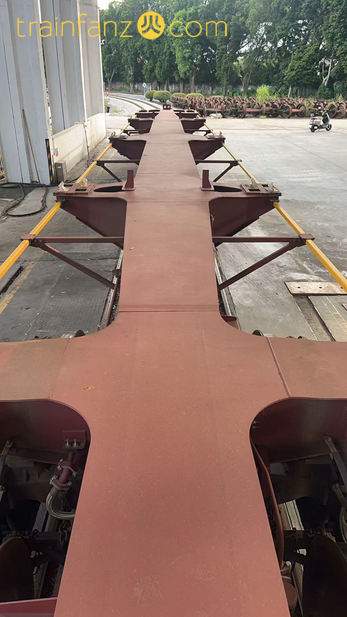 BX70B平车的承载面（底架） （图 CIT500）