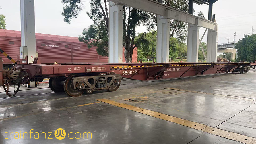 BX70B型集装箱平车（图 CIT500）