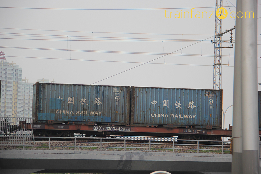 X1K平车侧面，红色涂装版 （图 K2Cr2O7）