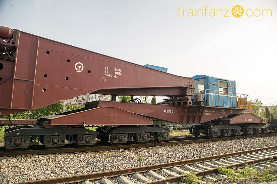 DQ35钳夹车的车体结构特写 （图 谭智泉）