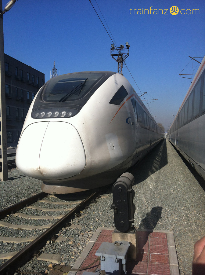CRH6F动车组的车头特写（图 Akira）