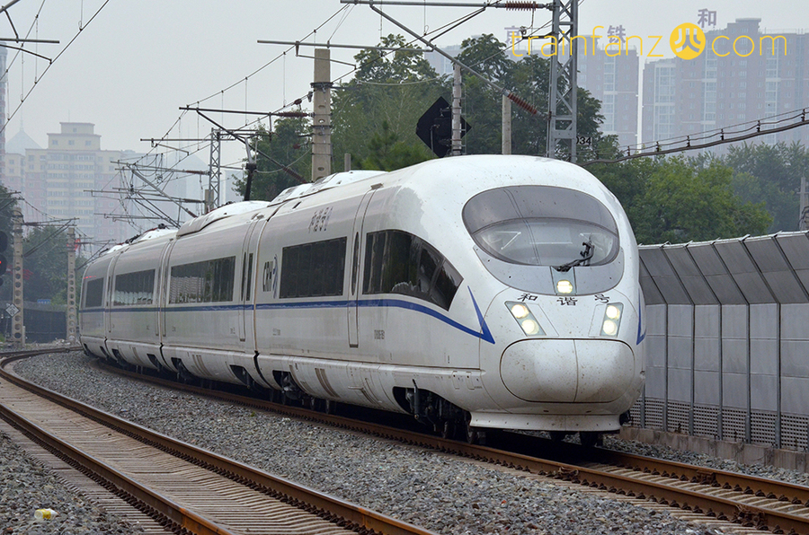 CRH380B型动车组 （图 Allan Wong）