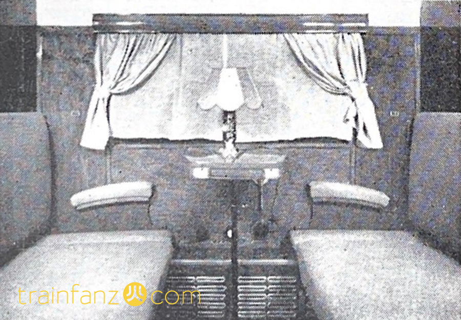 SRYW22软硬卧合造车的下层软卧包间客室 （图 CRRC）