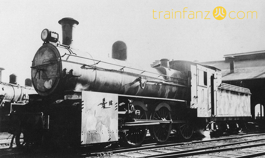 TH9型蒸汽机车 （图 《中国蒸汽机车世纪集影》）