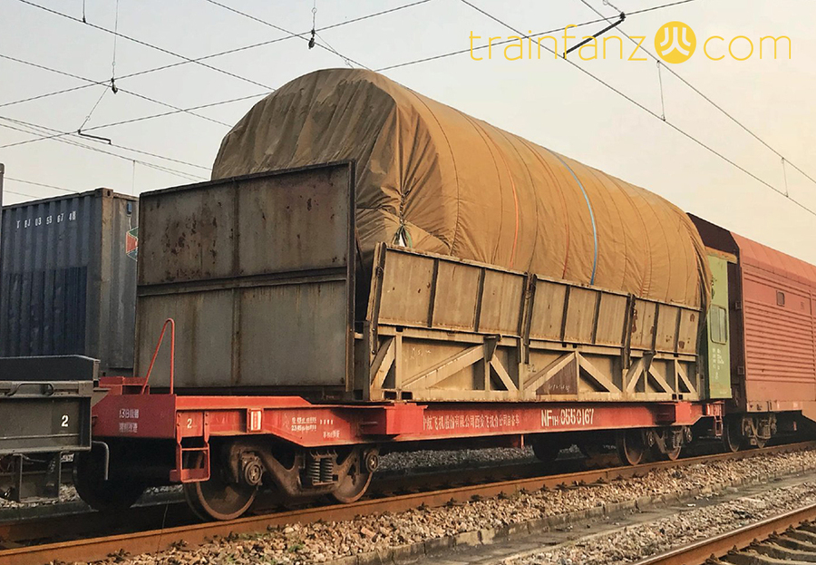 NF1H型飞机平车的端面（II 端） （图 宁东的狮子）