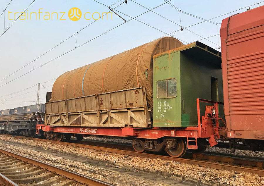 NF1H型飞机机身运输平车 （图 宁东的狮子）