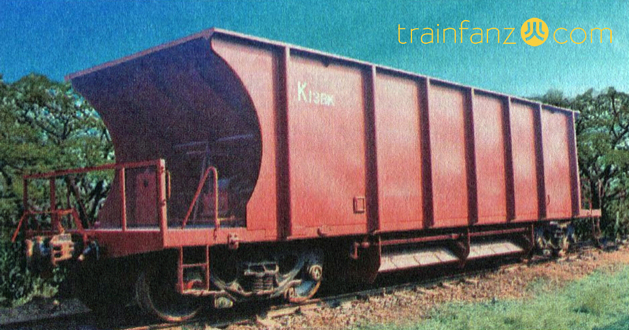 K13BK型石碴漏斗车 （图 CRRC）
