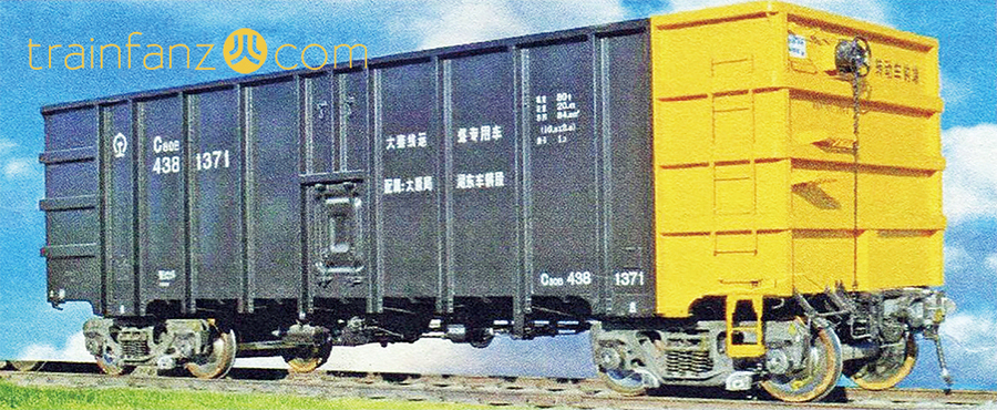 C80B型煤炭专用敞车（图 CRRC）