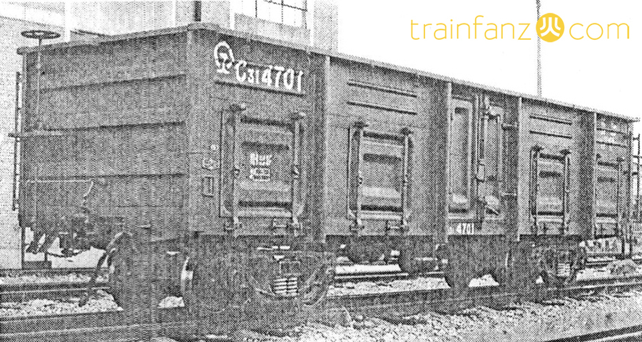 C31N型米轨敞车 （图 CRRC）