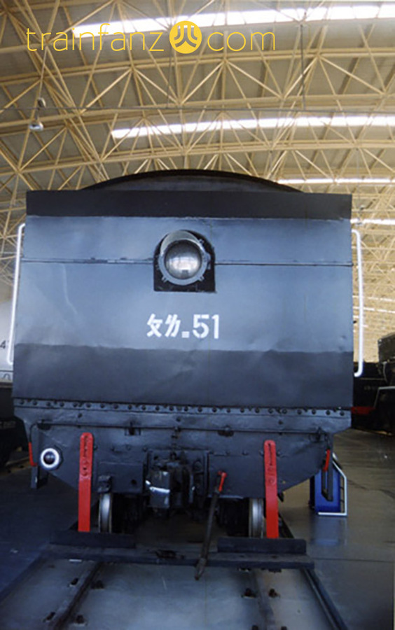 PL3型蒸汽机车端面（II 端） （图 Akira）