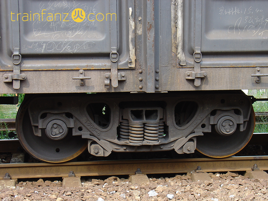 C62AT敞车的转向架（图 Akira）