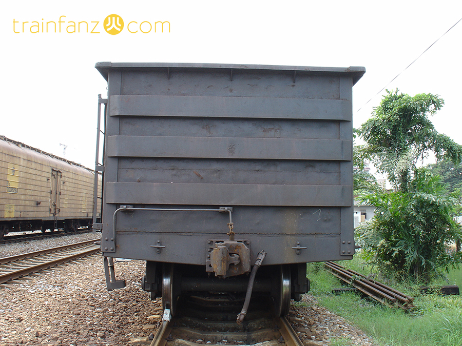 C62AT敞车的端面（II 端）（图 Akira）