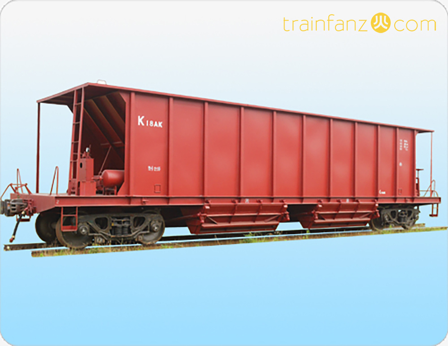 K18AK型煤炭漏斗车（ 图 CRRC）