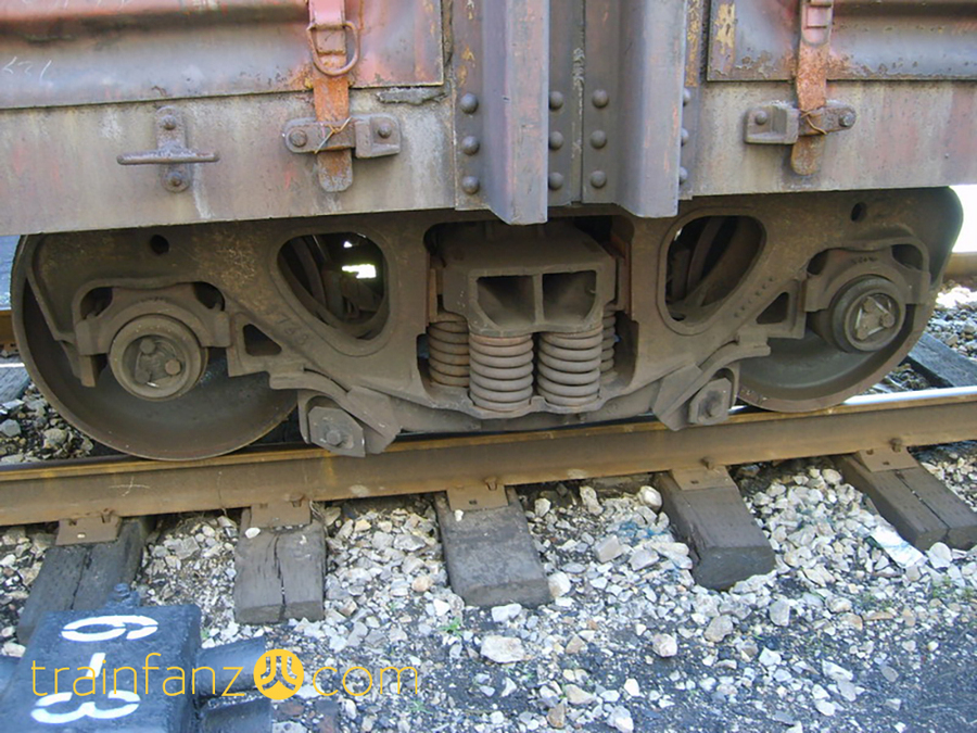 C61E敞车的转向架（图 Akira）