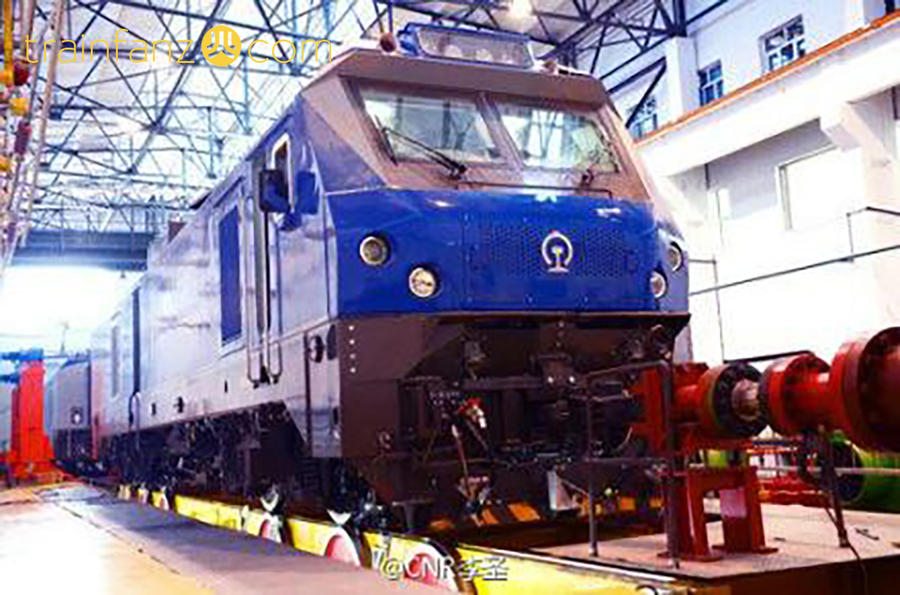 HXD2F机车的特写 （图 CRRC）