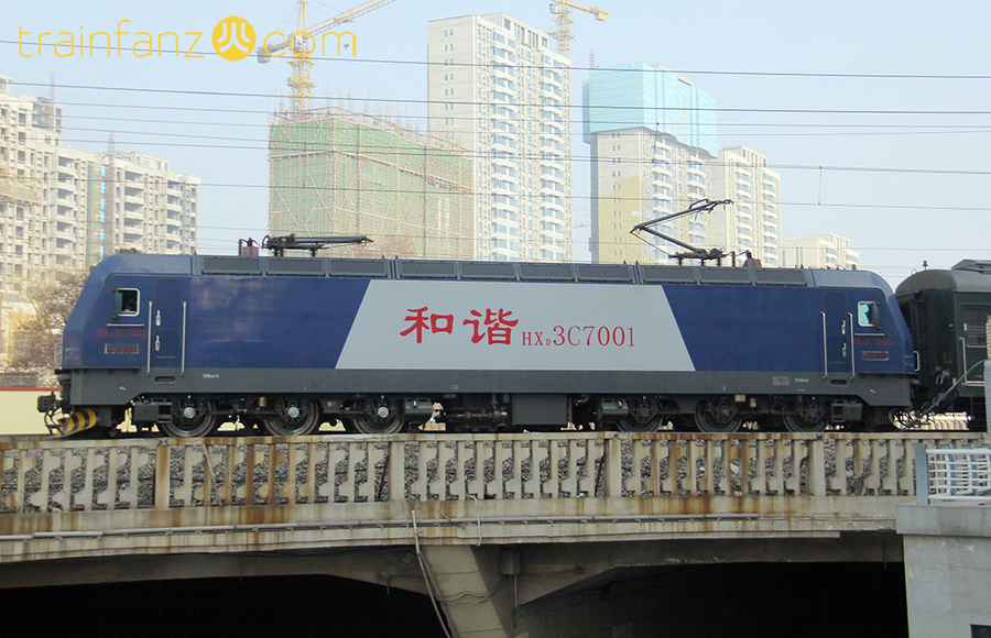 HXD3C电力机车7000系 （图 K2Cr2O7）